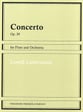 CONCERTO FOR FLUTE AND ORCH FL/PF cover